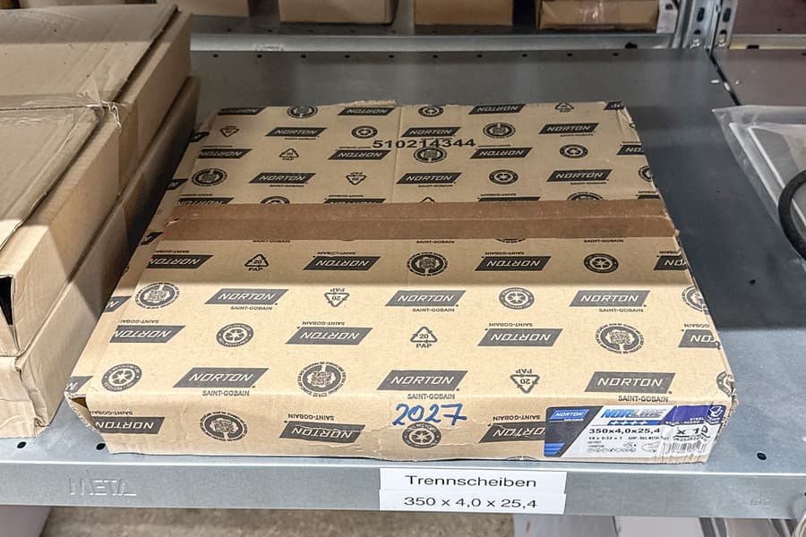 Packung Trennscheiben A24P-Rail Metal Soft